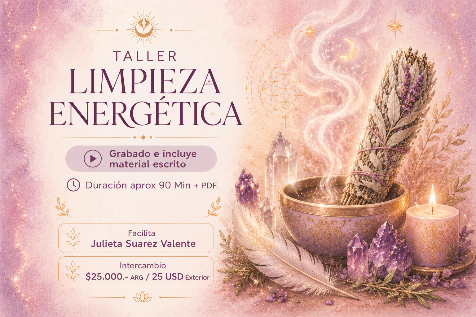 Taller Limpieza Energética
